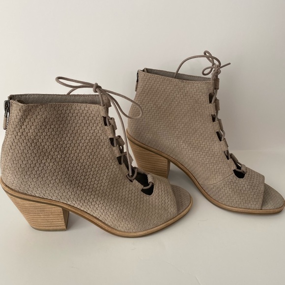 Eileen Fisher Shoes - Eileen Fisher | NWT | Slew Open Toe Lace Booties